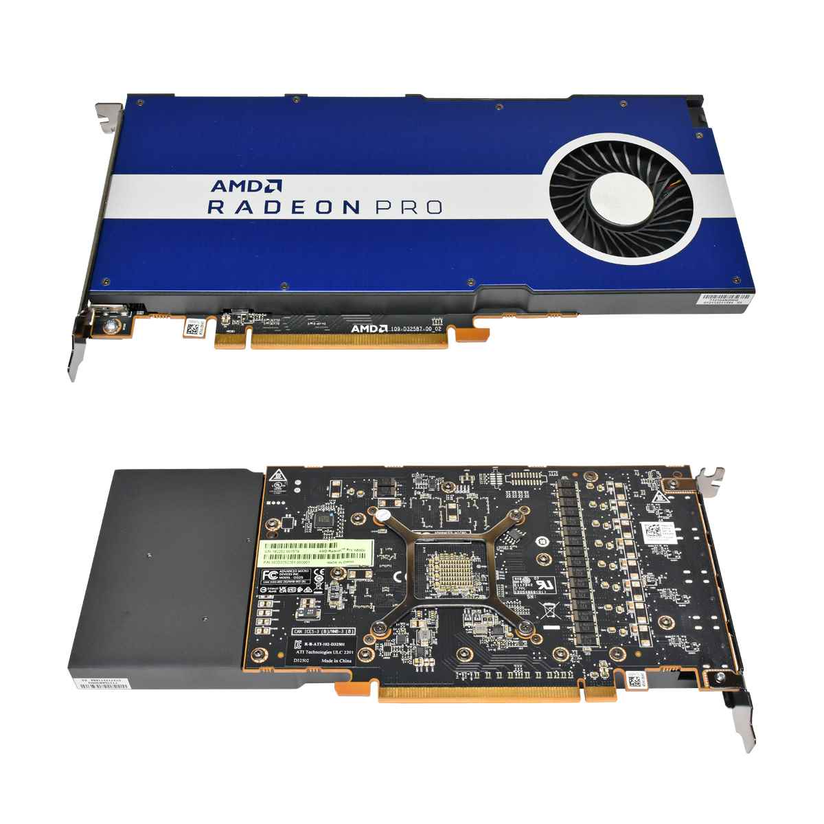 Dell AMD Radeon Pro W5500 093J65 102D3250201 GDDR6 8GB 1744 MHz 4x DP NEU
