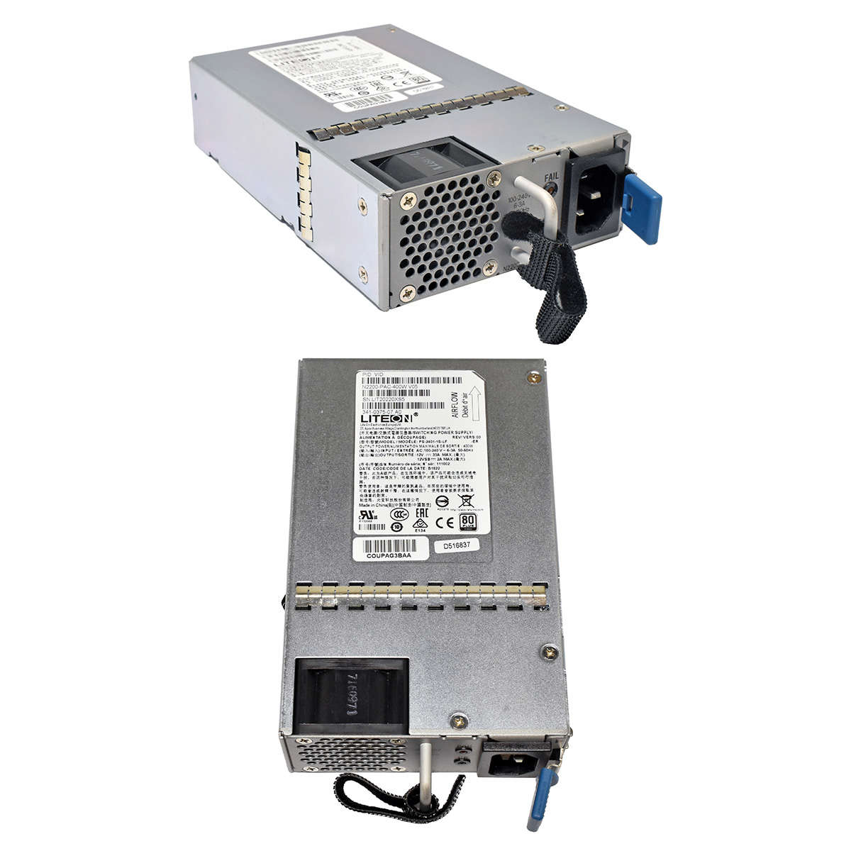 LiteOn-Power-Supply-Netzteil-N2200-PAC-400W-PS-240-005.jpg LiteOn Power Supply/Netzteil N2200-PAC-400W PS-2401-1S-LF 341-0375-07 für Nexus 2224TP 2232PP 2248TP
