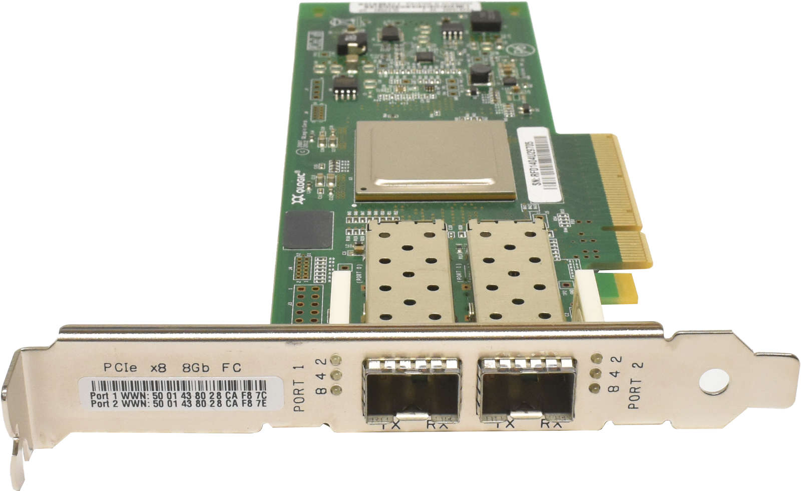HP-QLogic-QLE2562-HP-2-Port-8G-FC-Network-Adapter-002.jpg HP QLogic QLE2562-HP 2-Port 8G FC Network Adapter PCIe x8 AJ764-63002 489191-001 FP