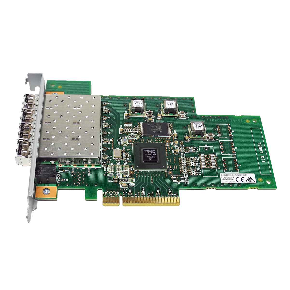IBM PMC Quad-Port 8Gb SFP+ FC PCIe x8 Netzwerkkarte 31P1811 +4x 8Gb Transceivers IBM PMC Quad-Port 8Gb SFP+ FC PCIe x8 Netzwerkkarte 31P1811 +4x 8Gb Transceivers