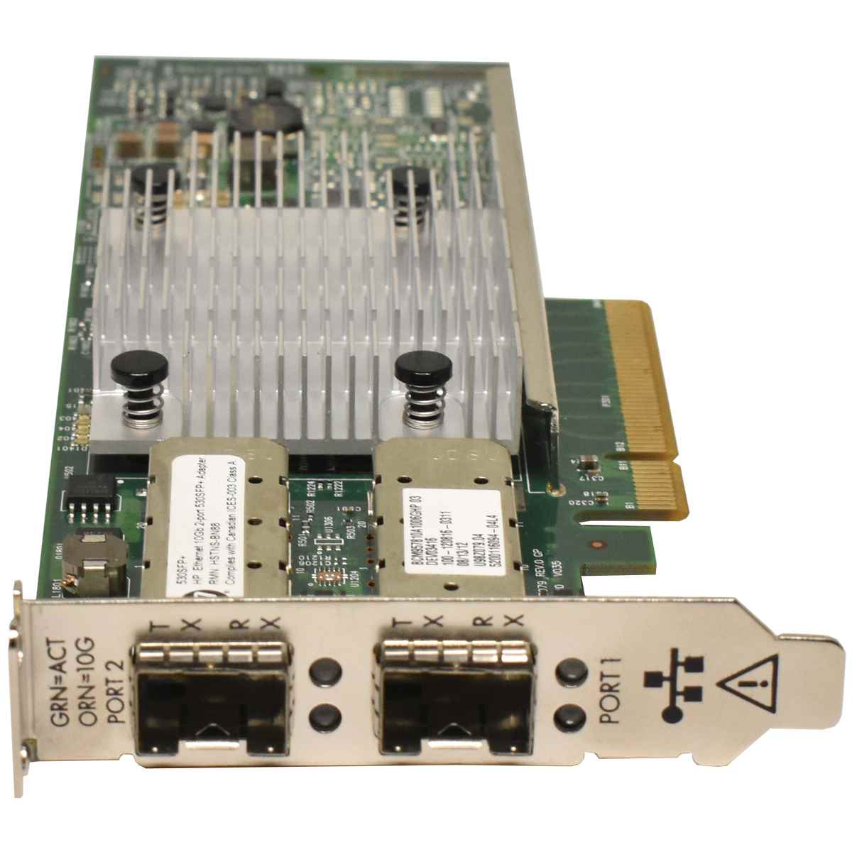 HP 530SFP+ FC 2Port 10GbE SFP+ Adapter 656244-001 ProLiant DL, ML, SL/Apollo/XL LP HP 530SFP+ FC 2Port 10GbE SFP+ Adapter 656244-001 ProLiant DL, ML, SL/Apollo/XL LP