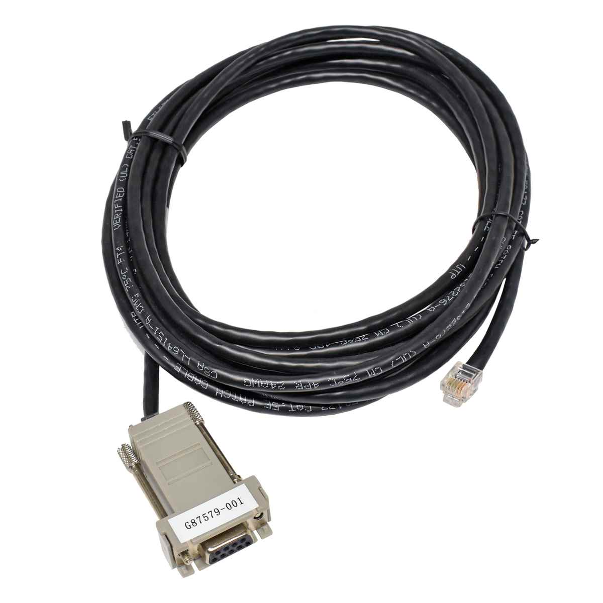 RS Pro Sub-D Adapter 9 polig - RJ-45 G87579-001 + 4m Datenkabel 200600-001 RJ-11 - RJ-11 RS Pro Sub-D Adapter 9 polig - RJ-45 G87579-001 + 4m Datenkabel 200600-001 RJ-11 - RJ-11