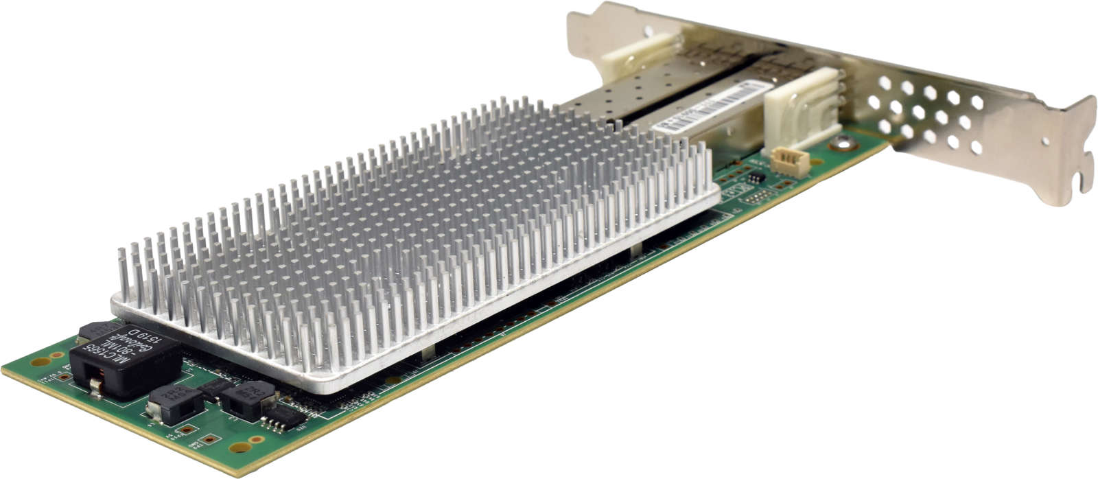 NetApp QLogic QLE2672 111-00910+B0 Dual-Port 16G SFP+ FC Server Adapter PCIe 3.0 x8 FP +Mini GBIC