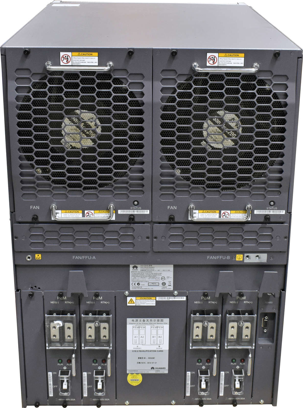 Huawei Secospace AntiDDos8080 Protection System 11x Modules inclusive LPUF-40-A 4x 40G Transceiver
