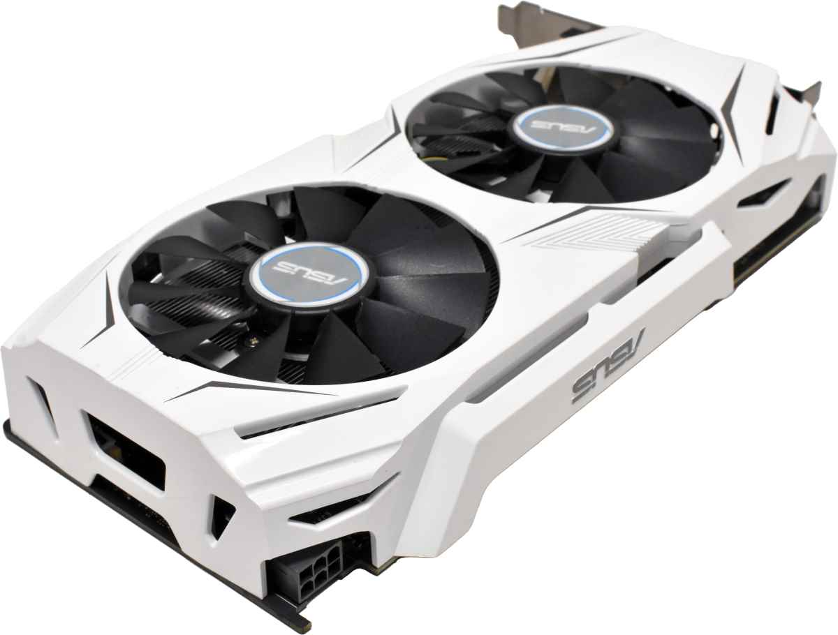 Asus DUAL-GTX1060-6G NVIDIA GTX 1060 Graphics Card GP106 6GB GDDR5 PCIe 3.0 x16 DVI 2x HDMI 2x DP