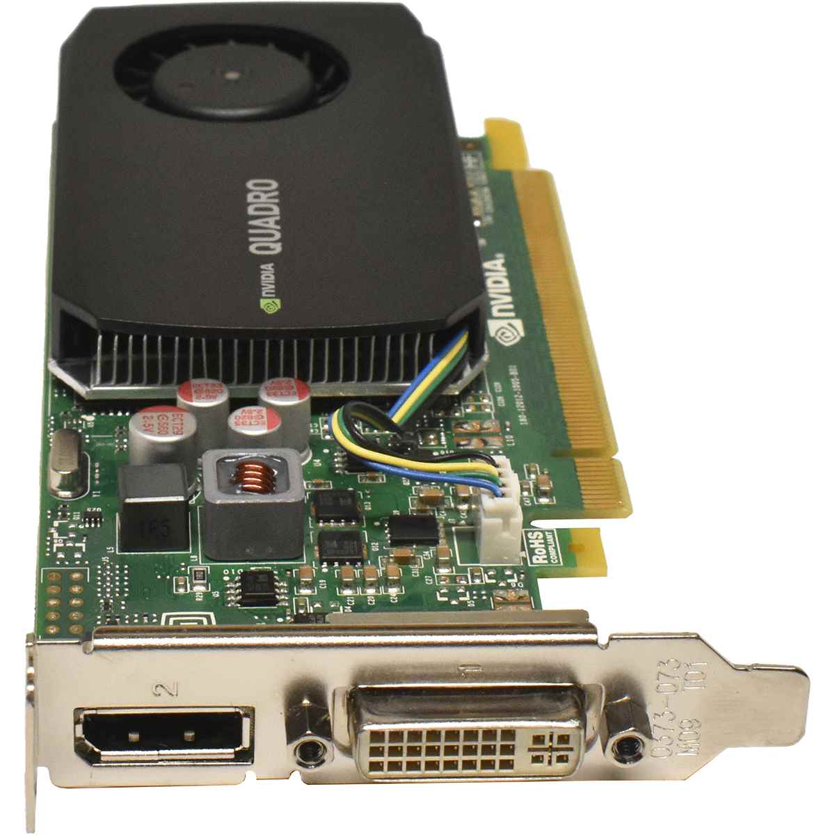 Dell NVidia Quadro K600 Grafikkarte 1GB DDR3 DP DVI PCIe 2.0 x16 0F86YK LP Dell NVidia Quadro K600 Grafikkarte 1GB DDR3 DP DVI PCIe 2.0 x16 0F86YK LP