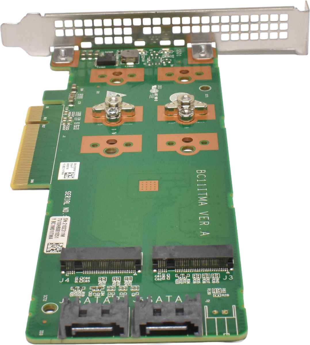 Huawei BC11ITMA Dual M.2 2280 SATA PCIe x8 Riser Card / Adapter für RH2288 V3 5288 V5 Server