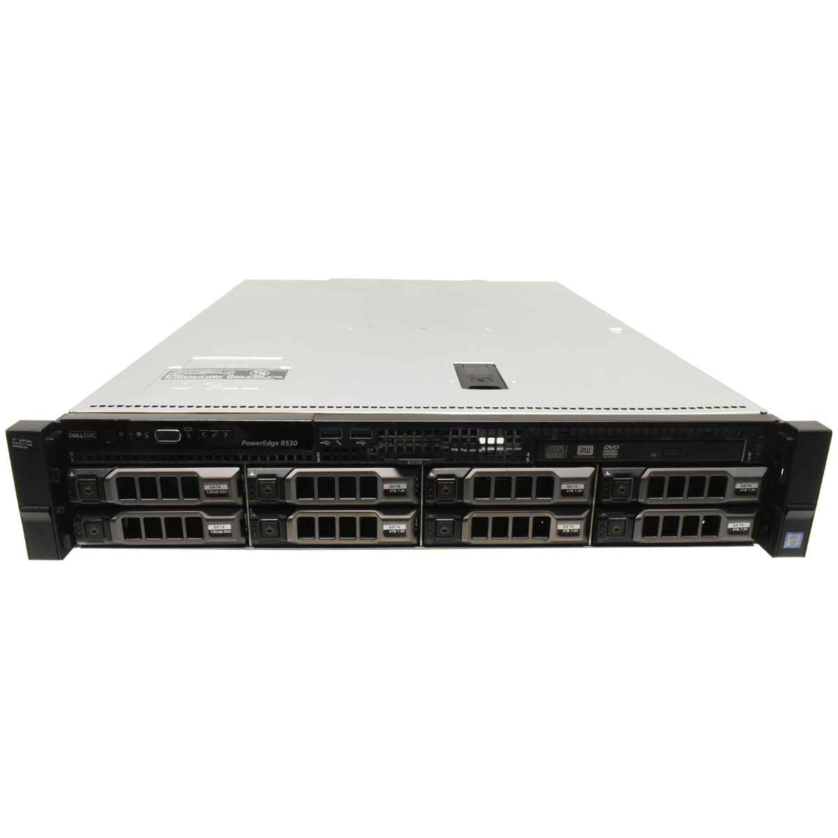 Dell PowerEdge R530 Server 2x E5-2630 V3 64GB DDR4 RAM 8x LFF 3,5 8x 2TB HDD