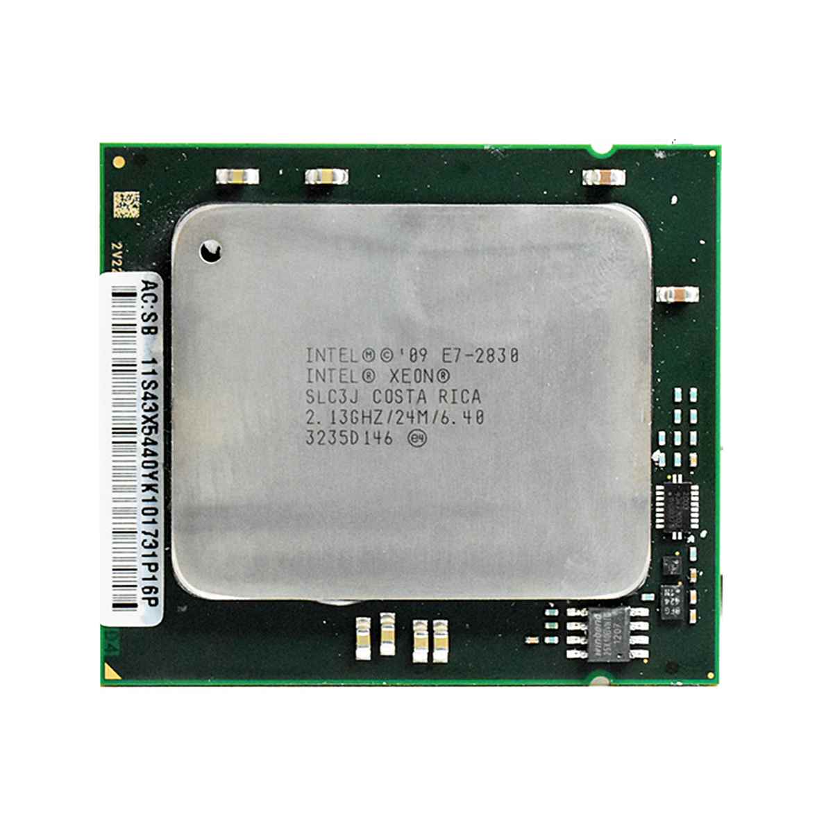 Intel Xeon Processor E7-2830 24MB Cache, 2.13 GHz Clock Speed LGA 1567 P/N SLC3J Intel Xeon Processor E7-2830 24MB Cache, 2.13 GHz Clock Speed LGA 1567 P/N SLC3J
