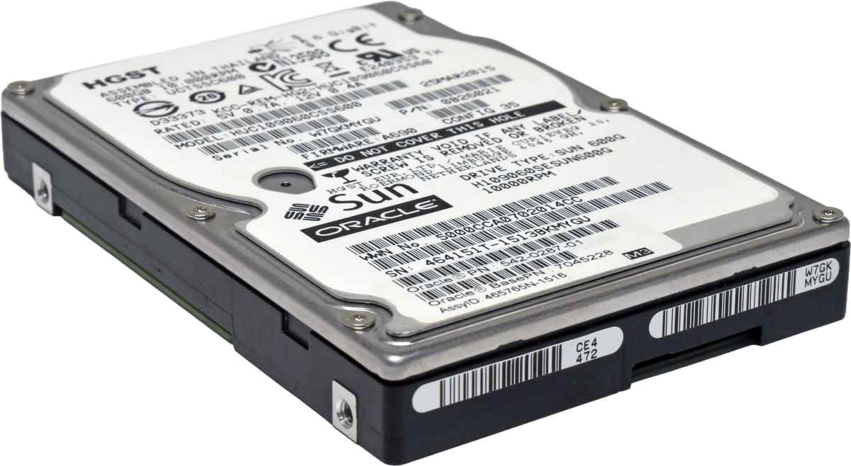 Sun Oracle HGST 600GB 2.5" 10K 6G SAS HDD Festplatte UCTSSC600 Server Storage