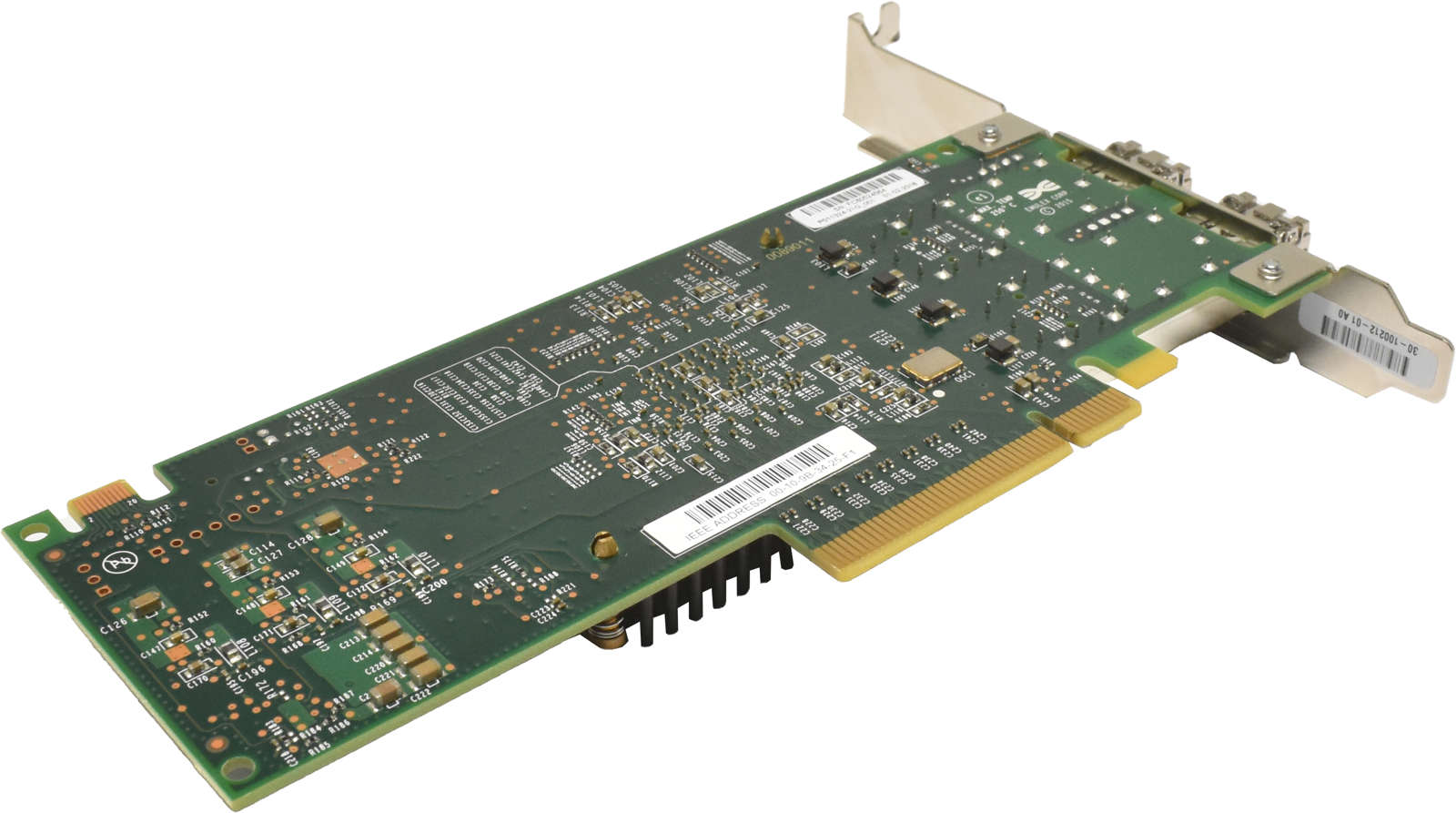 Cisco-Emulex-UCSC-PCIE-BD16GF-Dual-Port-16GB-FC-PC-005.jpg Cisco Emulex UCSC-PCIE-BD16GF Dual-Port 16GB FC PCIe 3.0 x8 Host Bus Adapter 30-100212-01 + 2x GBIC FP