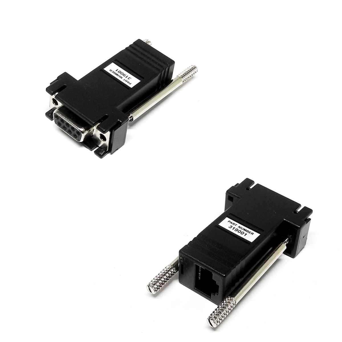 Crossover Adapter DB9 Female - RJ45 Connectors 319001 1100240-10 AT484A-STD Crossover Adapter DB9 Female - RJ45 Connectors 319001 1100240-10 AT484A-STD