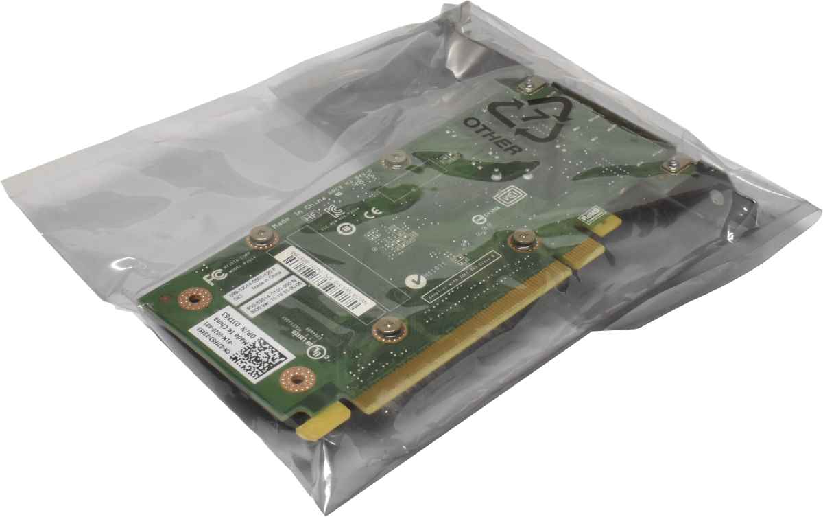 Dell NVidia NVS 310 0JTF63 Graphics Card 512MB SDDR3 PCIe 2.0 x16 2x DP NEU