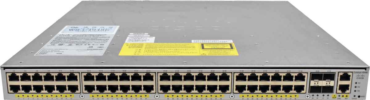 Cisco Catalyst WS-C4948E 68-4103-03 48-Port GE Switch 4x 10G SFP+ 2x Mini GBICs