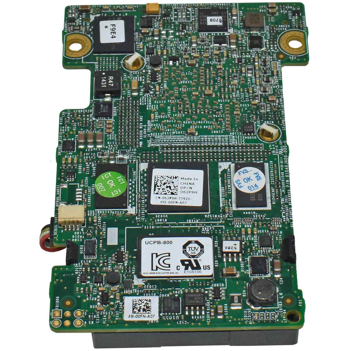 Dell Perc H710 Mini Blade Raid Controller 062P9H SAS 6G 512 MB Dell Perc H710 Mini Blade Raid Controller 062P9H SAS 6G 512 MB