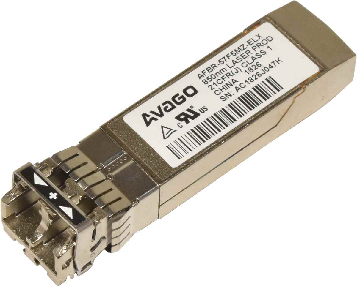 Avago GBIC AFBR-57G5MZ-ELX 32G FC SFP+ 850nm 100m Transceiver Avago GBIC AFBR-57G5MZ-ELX 32G FC SFP+ 850nm 100m Transceiver