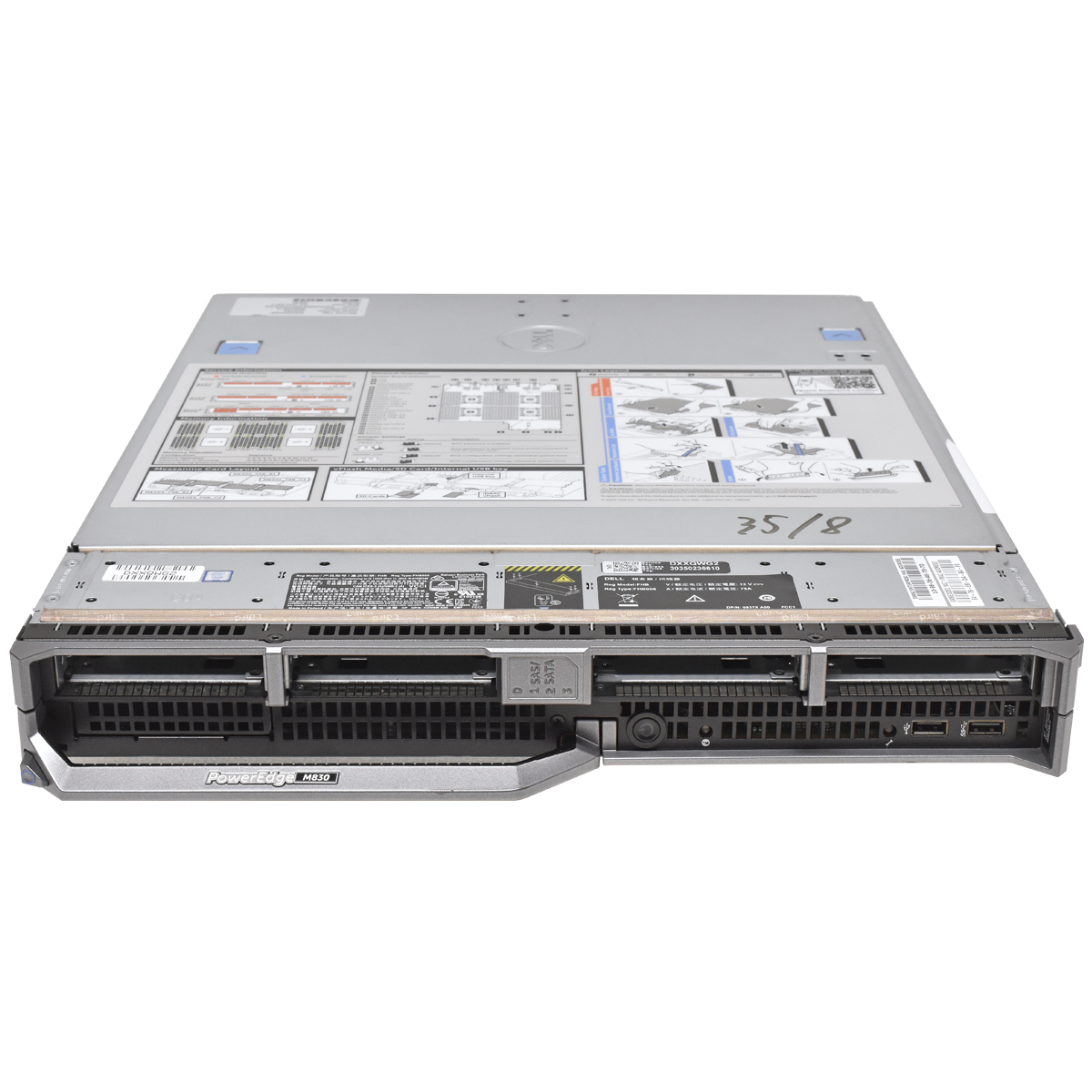 DELL PowerEdge M830 Blade Chassis Mainboard 4x Kühler NO RAM NO CPU 1x 57810S-K DELL PowerEdge M830 Blade Chassis Mainboard 4x Kühler NO RAM NO CPU 1x 57810S-K