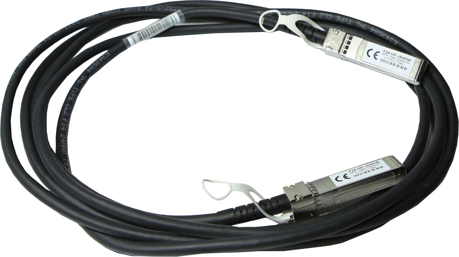 HP-3m-F24-HP-J9283B-10G-Twinax-SFP---SFP-passive-D-001.jpg HP 3m F24-HP-J9283B 10G Twinax SFP+ - SFP+ passive Direct Attach Cable