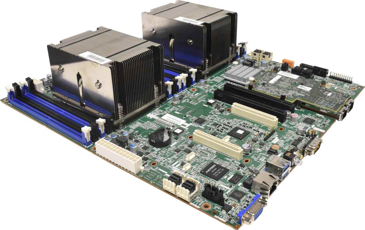 Lenovo E-ATX Mainboard 2x Heatsink 2x LGA-2011-3 RD452X B800G3-N 70SSR139GE