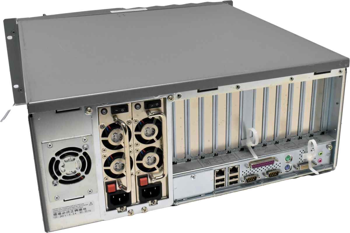 Siemens Simatic IPC847C Core i7-610E CPU 2,53GHz 8GB RAM DDR3 2x PSU 2x Caddy