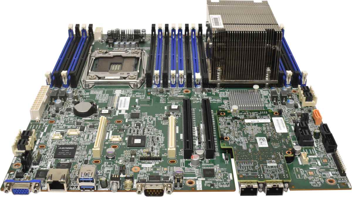 Lenovo E-ATX Mainboard RD452X B800G3-N 70SSR139GE 1x Heatsink 2x LGA-2011-3 Lenovo E-ATX Mainboard 1x Heatsink 2x LGA-2011-3 RD452X B800G3-N 70SSR139GE