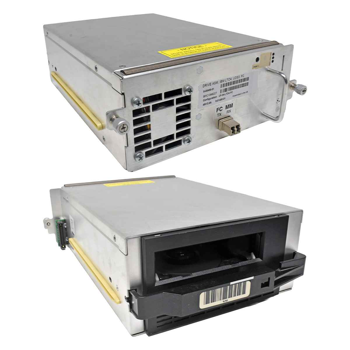 Quantum 8-00486-01 9-01480-01 DRV ASM IBM LTO-4 UDS3 FC 4G Tape Drive