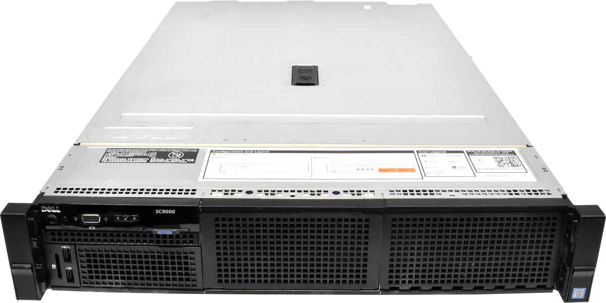 Dell EMC Storage SC9000 0CPU 0RAM 0HDD X540 I350 2x10GbE 2x 1GbE