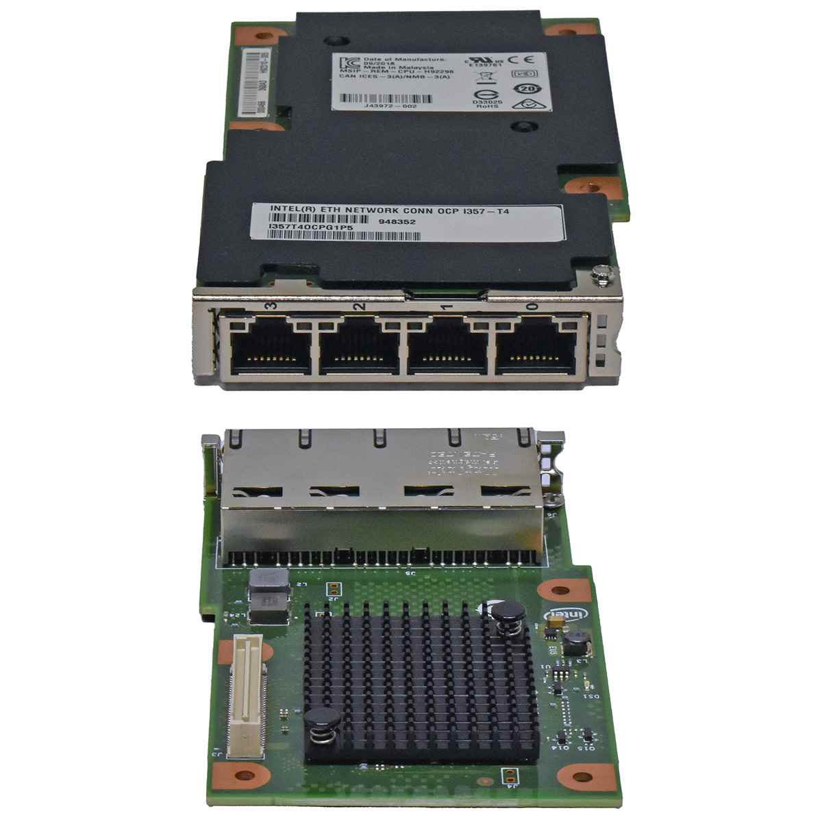 Fujitsu Intel I357T40CPG1P5 Quad-Port 1GbE Mezzanine Card for Primergy RX2000 Fujitsu Intel I357T40CPG1P5 Quad-Port 1GbE Mezzanine Card for Primergy RX2000