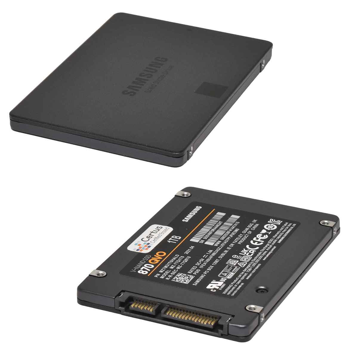 Samsung 870 QVO V-NAND SSD MZ-77Q1T0 1TB 2.5 Zoll SATA SSD