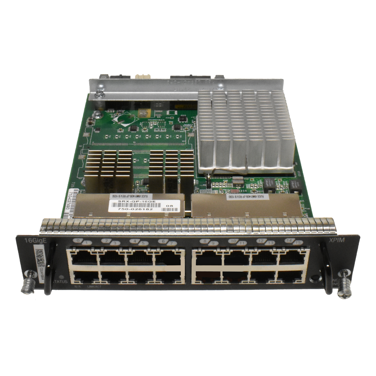 Juniper SRX-GP-16GE 16-Port Gbit Ethernet Module for SRX550/ Services Gateway Juniper SRX-GP-16GE 16-Port Gbit Ethernet Module for SRX550/ Services Gateway