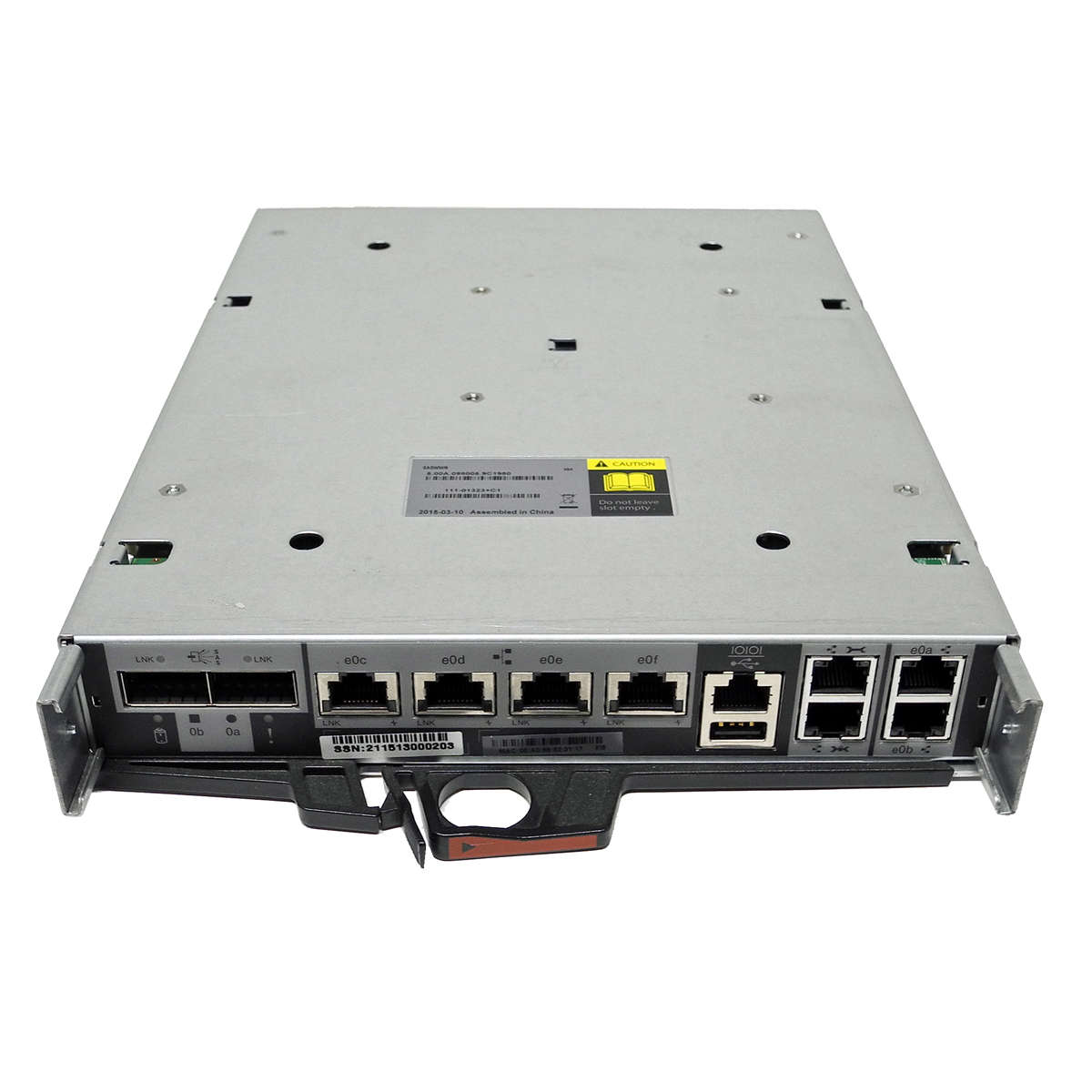 NetApp 111-01323+E2 Controller Module 10GbE 16+2 GB Cache for FAS2520 Storage