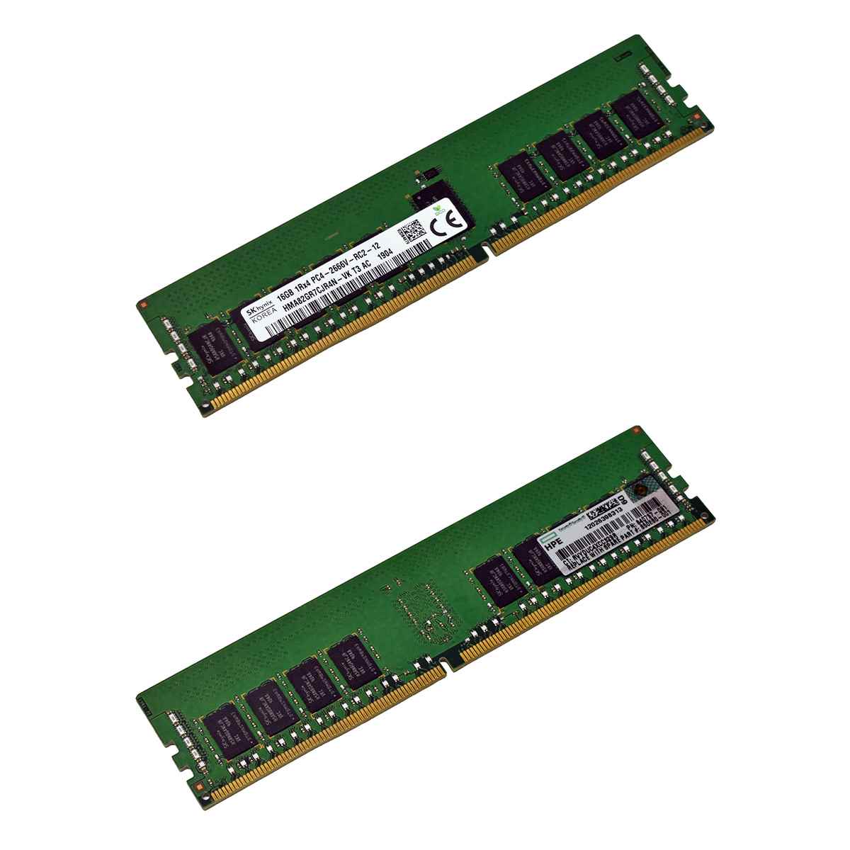 HP SKhynix 16GB 1Rx4 PC4-2666V DDR4 RAM HMA82GR7CJR4N-VK 840757-091