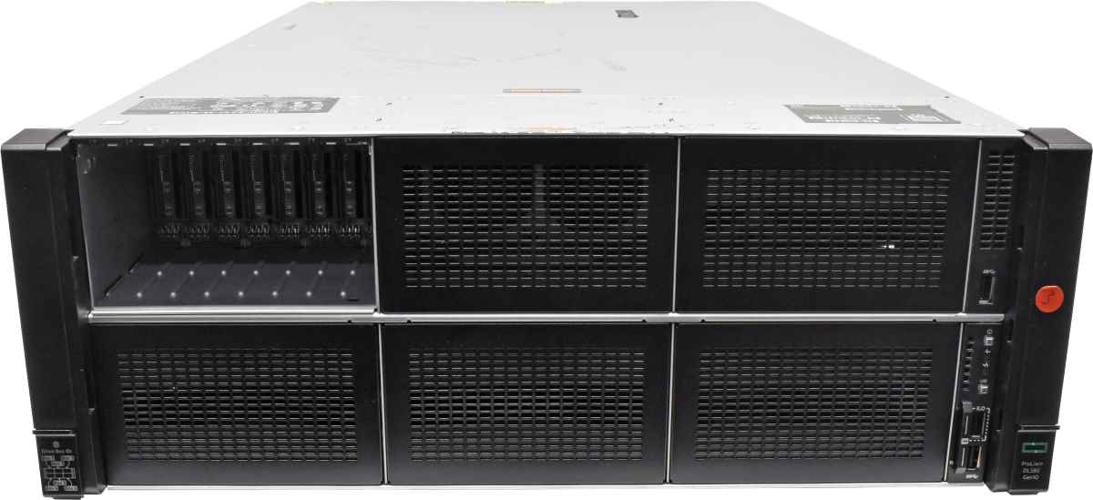 HP ProLiant DL580 G10 CTO 869854-B2 4x Gold 6130 16 Core 256 GB RAM E208i 562FLR-T iLO 5