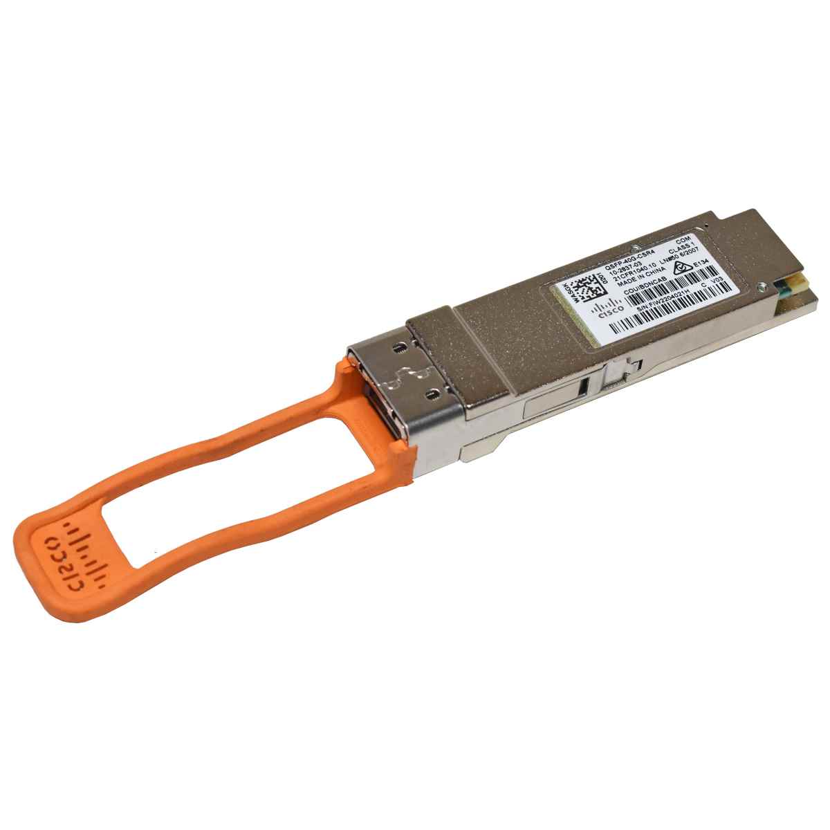 Cisco Original QSFP-40G-CSR4 Hot-Swappable QSFP+ Transceiver Module 10-2837-03 Cisco Original QSFP-40G-CSR4 Hot-Swappable QSFP+ Transceiver Module 10-2837-03