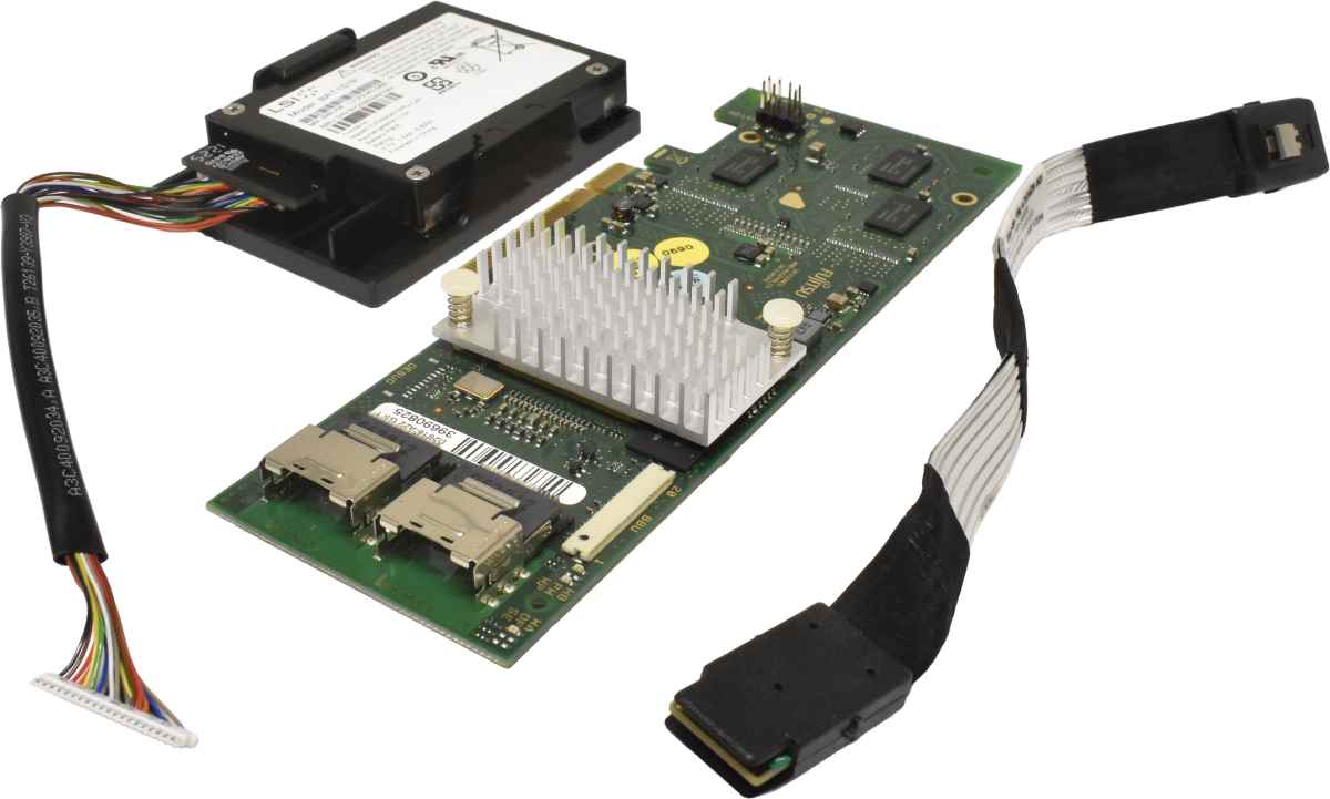Fujitsu D2616-A22 GS1 6Gb PCle x8 SAS Raid Controller +iBBU +1x Kabel ohne Bracket