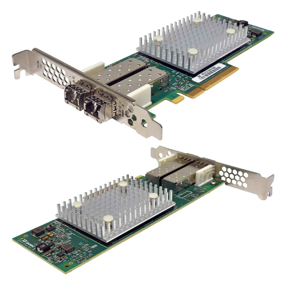 Fujitsu QLE2692-F BK3210407-35 Dual-Port 16Gb FC HBA PCIe x8 3.0 FP 2x Mini GBIC Fujitsu QLE2692-F BK3210407-35 Dual-Port 16Gb FC HBA PCIe x8 3.0 FP 2x Mini GBIC