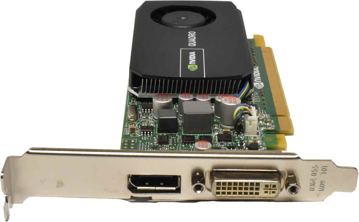 PNY Nvidia Quadro 600 VCQ600ATXV2-T VCQ600ATXV2U-T Grafikkarte 1GB DDR3 PCI-E 2.0 x16 DVI DP FP
