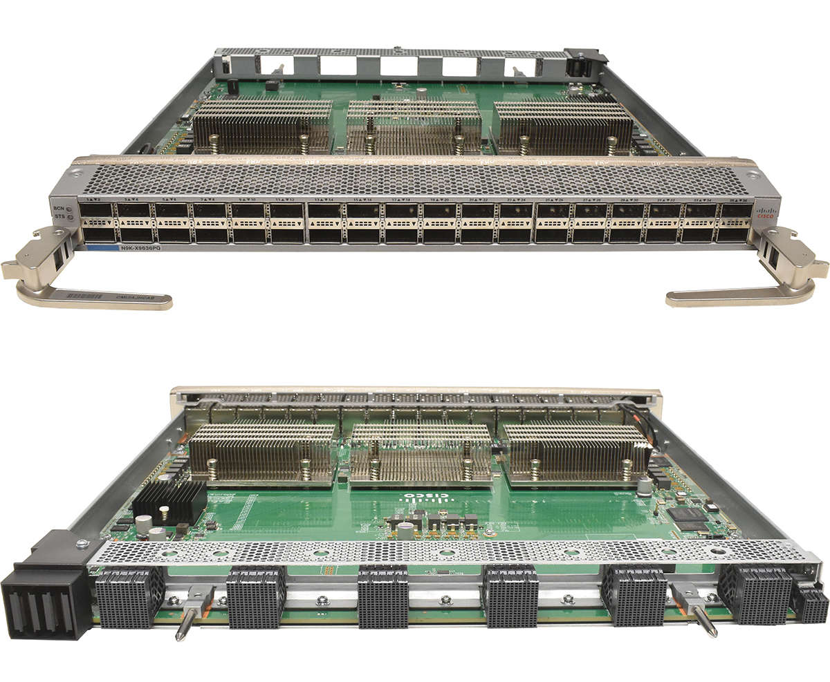 Cisco Module N9K-X9636PQ 36-Port QSFP+ 40Gbits für Nexus C9504, C9508, C9516 Chassis