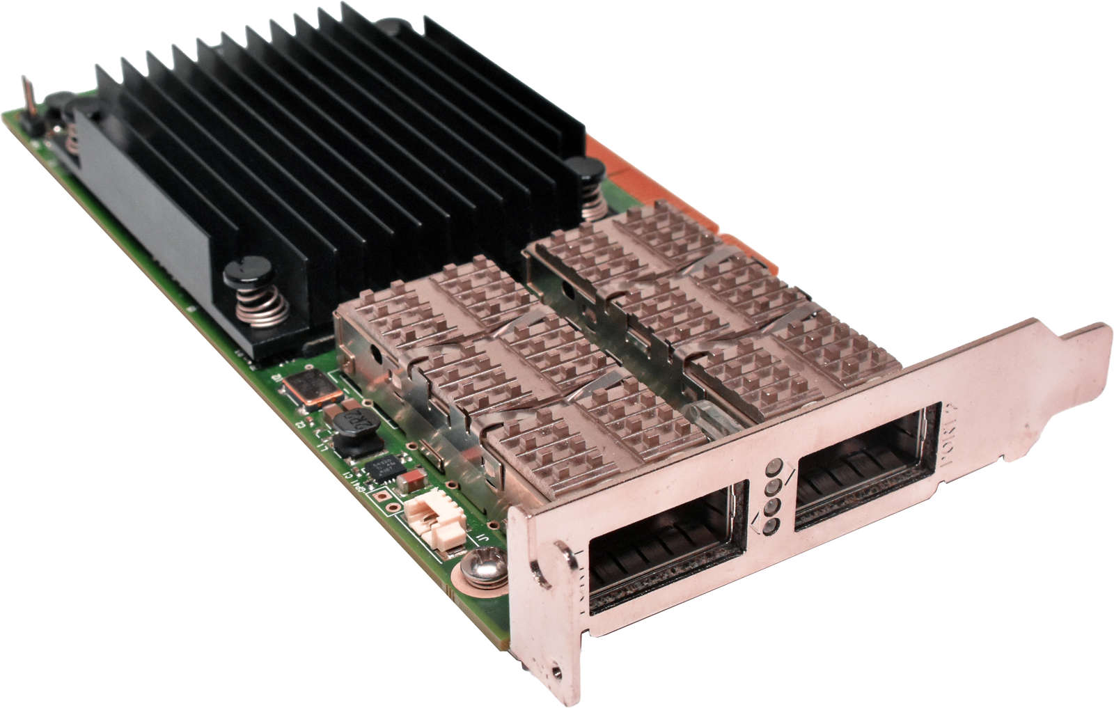 Lenovo-46W0573-Mellanox-CB194A-ConnectX-IB-56-Gb-P-001.jpg Lenovo 46W0573 Mellanox CB194A ConnectX-IB 56 Gb PCIe x16 QSFP Server Adapter LP