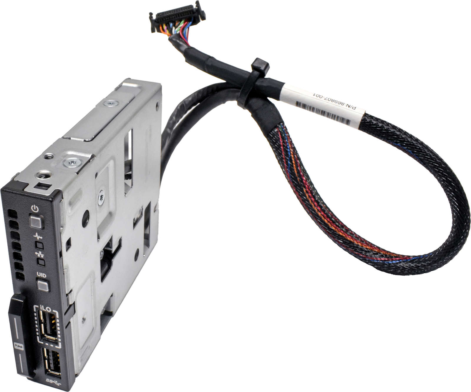 HP-ProLiant-DL380-G10-Front-Control-Panel-1x-USB-3-003.jpg HP ProLiant DL380 G10 Front Control Panel 1x USB 3.0 1x ILO USB + Cable 867140-001 875077-001