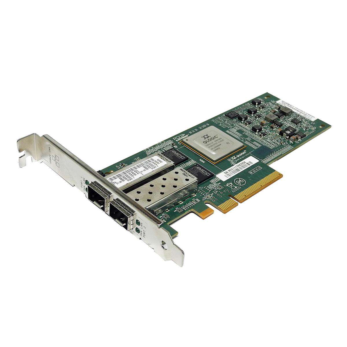 QLogic-QLE8152-Dual-Port-10Gbps-PCI-e-Network-Adap-001.jpg QLogic QLE8152 Dual-Port 10Gbps PCI-e Network Adapter FE0210401-03 F ohne SFP