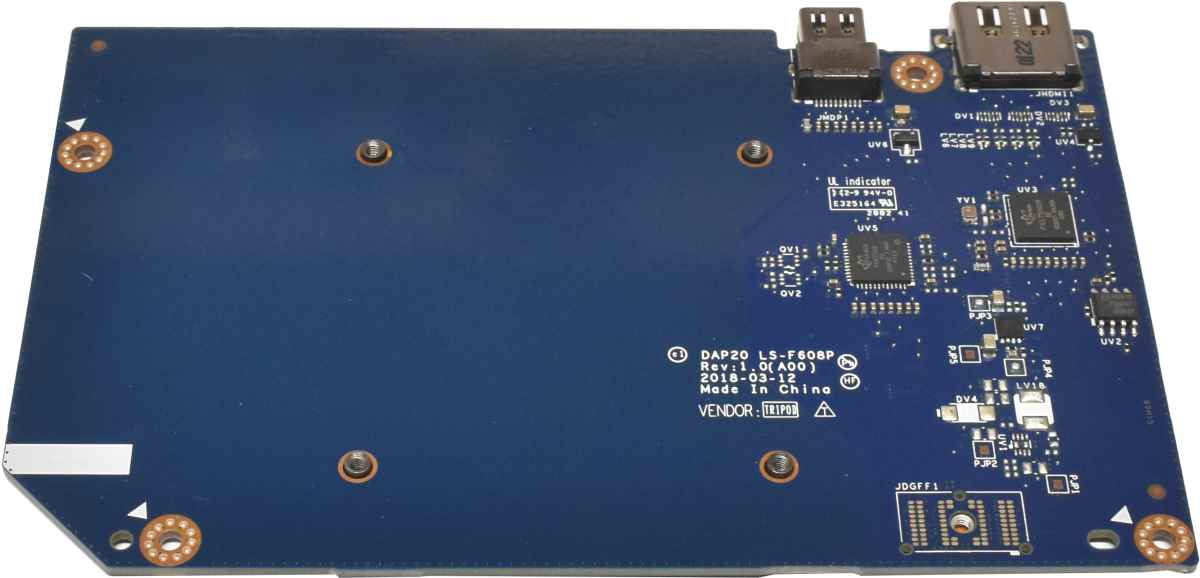 Dell Intel DAP20 LS-F608P Intel UHD Graphics 630 UMA Integrated HDMI mDP für Precision 7730 06GWHV