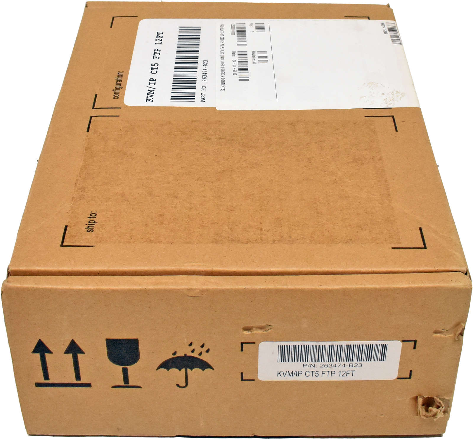 8-Pack HP 263474-B23 CAT5 KVM Cable RJ45 / RJ45 3,7m 263474-B23