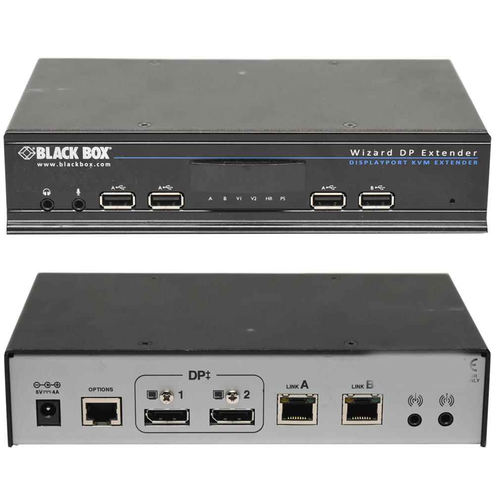 Black Box Wizard DP4030X Extender ACU5800A (1) without 5V Power Supply Black Box Wizard DP4030X Extender ACU5800A (1) without 5V Power Supply