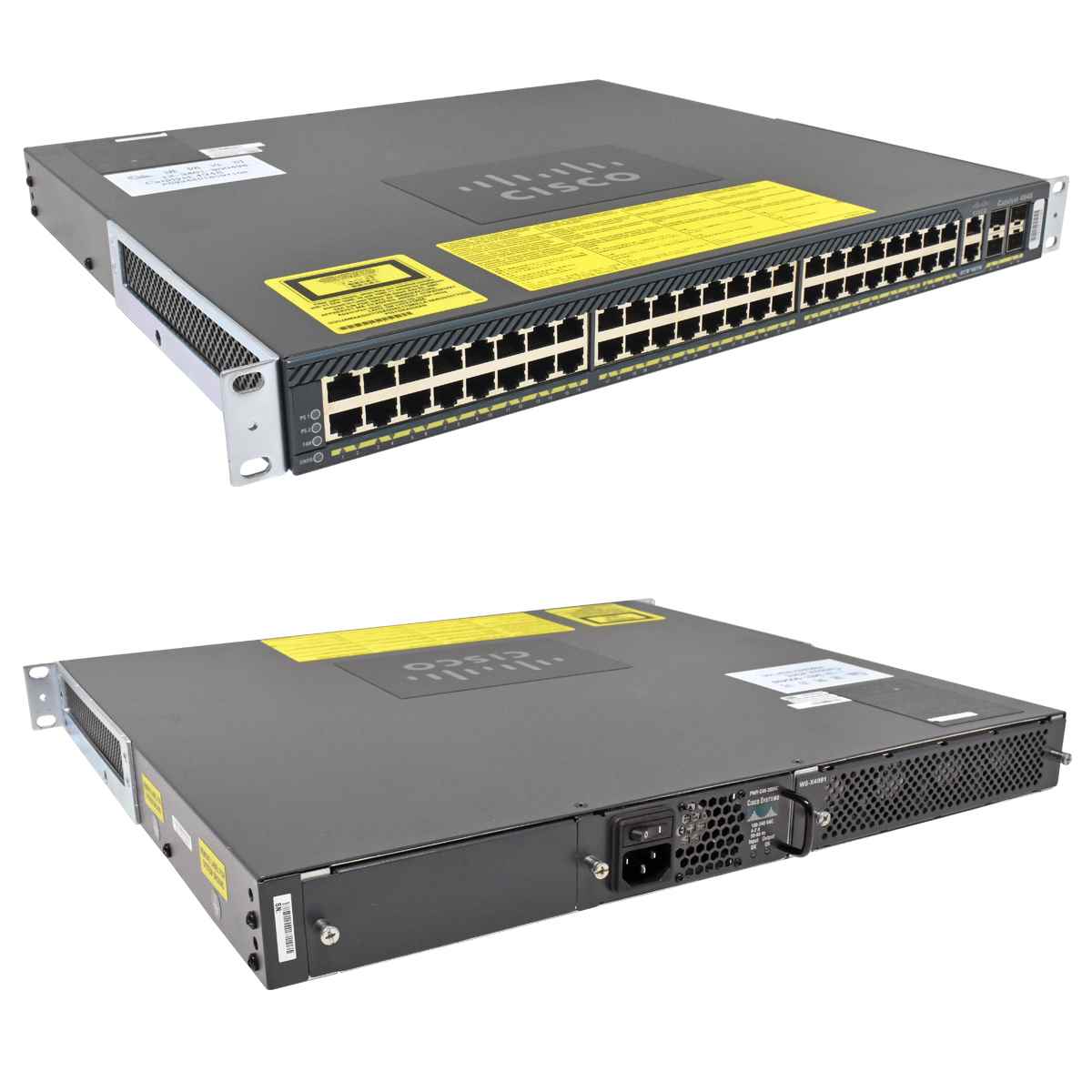 Cisco WS-C4948 800-24772-04 B0 48-Port Gigabit Ethernet Switch 4 x SFP