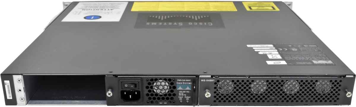 Cisco Catalyst WS-C4948-10GE-S 48-Port RJ-45 GE Switch 2x 10G X2