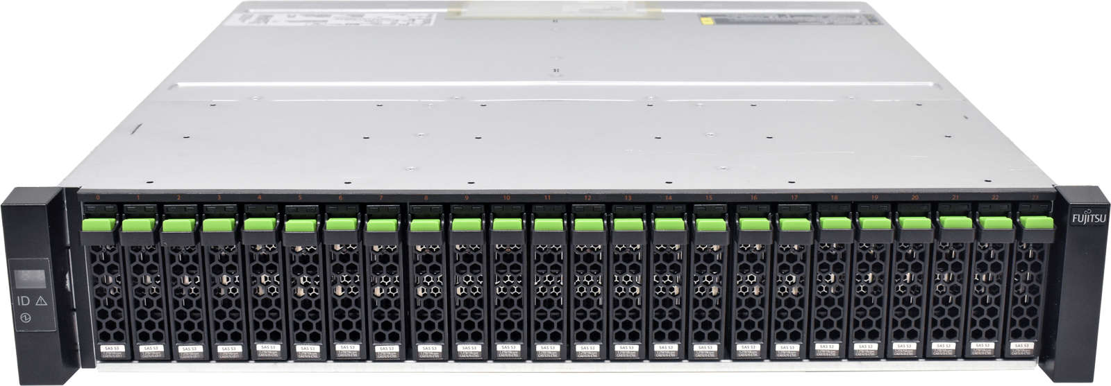 Fujitsu-Storage-ET-DX8700-8900-S3-2-5-DE-24x-HDD-R-001.jpg Fujitsu Storage ET DX8700/8900 S3 2.5 DE 24x HDD Rahmen 2,5" SFF 12G Disk Array CA05967-1610