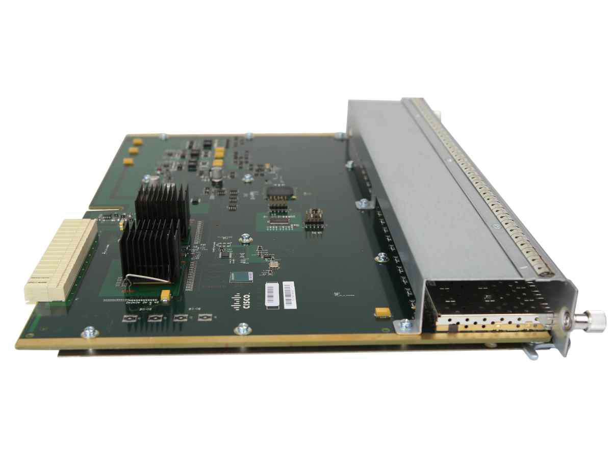 Cisco-Catalyst-4500-E-Series-WS-X4624-SFP-E-Fiber-002.jpg Cisco Catalyst 4500 E Series WS-X4624-SFP-E Fiber Line Card P/N 73-11347-03 D0