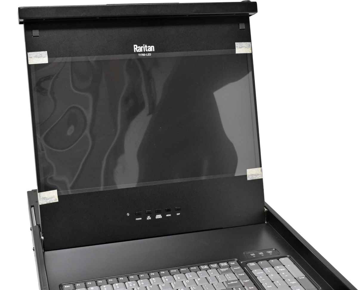 Raritan T1700-LED 02AU025 KVM Console 17" US Keyboard +Rack Rails
