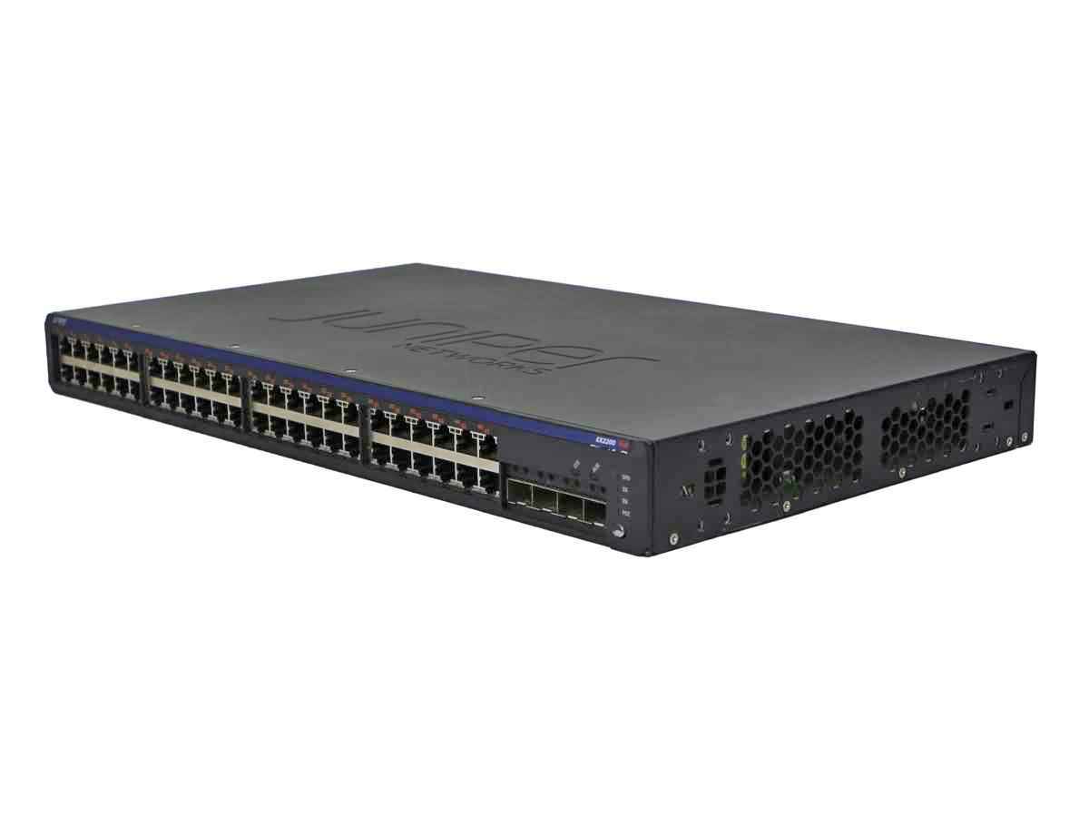 Juniper EX2200-48T-4G 750-026325 48-Port Gigabit Ethernet Switch 4x 1G SFP